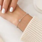 Pulseira Prata 925 Feminina Coração Zircônia Cristal 18 Cm Prateado 19 Cm 18 Cm - Imagem 4
