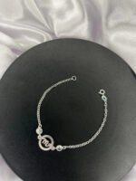 Pulseira Signo Prata 925 Feminina Medalha Pingente Escorpião 18 Cm - Imagem 4