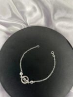 Pulseira Signo Prata 925 Feminina Medalha Pingente Escorpião 18 Cm - Imagem 5
